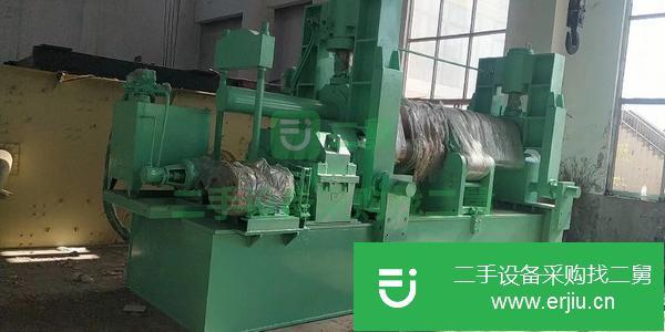湖北出售二手標W11S-40*3000液壓數顯全自動卷板機