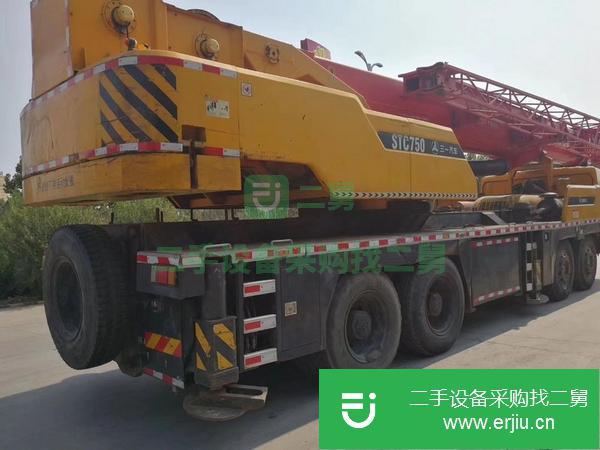 山東出售二手三一75噸汽車吊