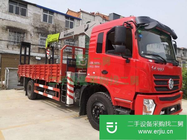 陜西出售二手國五8噸隨車吊