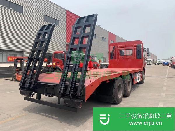 遼寧出售二手東風后雙橋平板運輸車