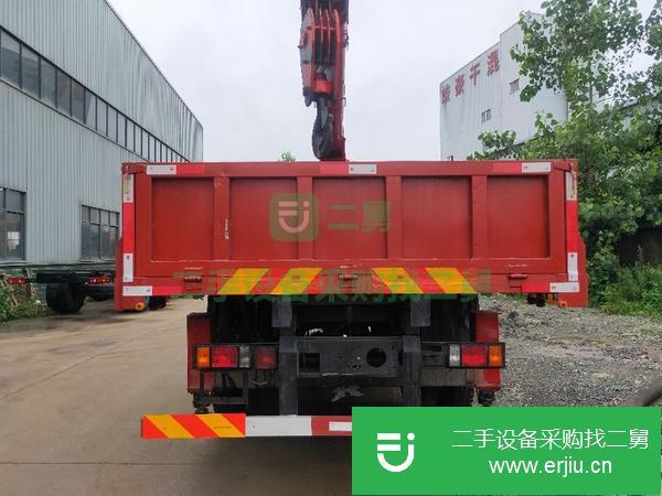 河南出售二手重汽豪曼8噸隨車吊