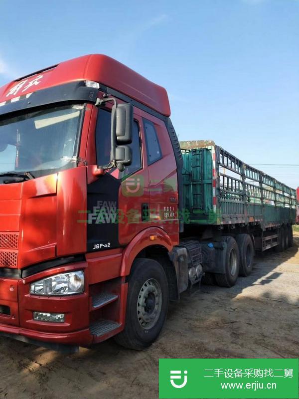 天津出售二手解放半掛車
