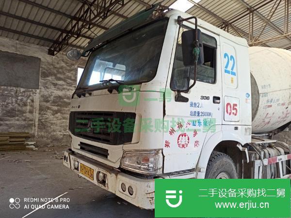 山東出售二手豪沃?jǐn)嚢柢?chē)