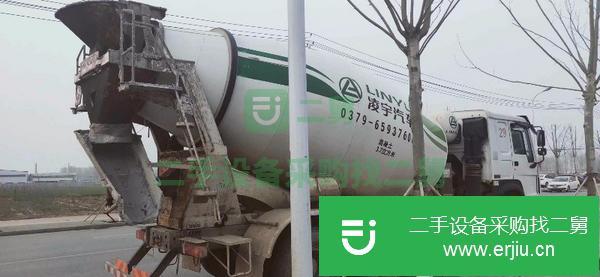 廣東出售二手豪沃16方攪拌罐車