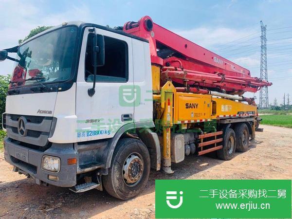 湖南出售二手37米泵車