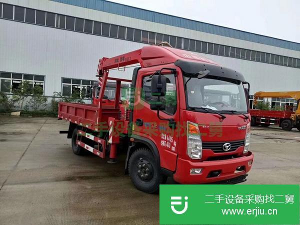 湖北出售二手藍牌隨車吊