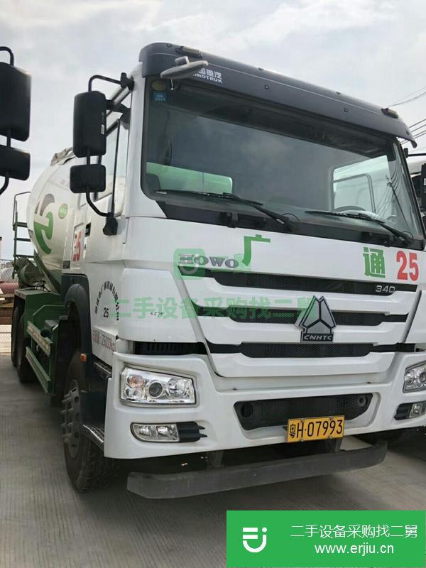 湖南出售9成新大十二方豪沃攪拌車