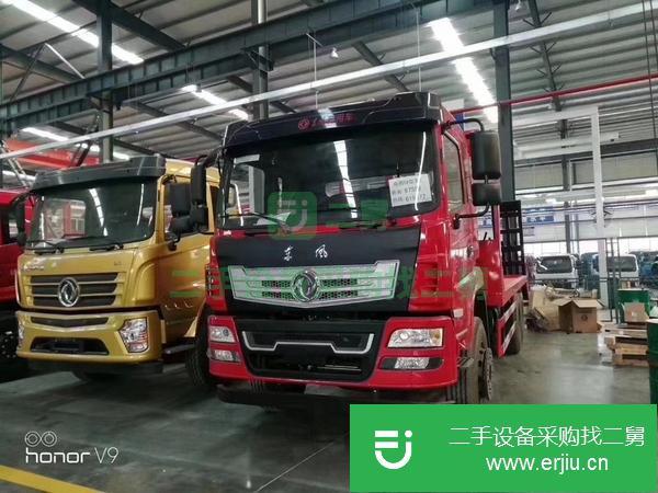 遼寧出售二手東風后雙橋平板運輸車
