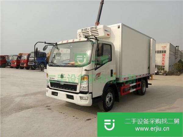 吉林出售二手重汽豪沃冷藏車