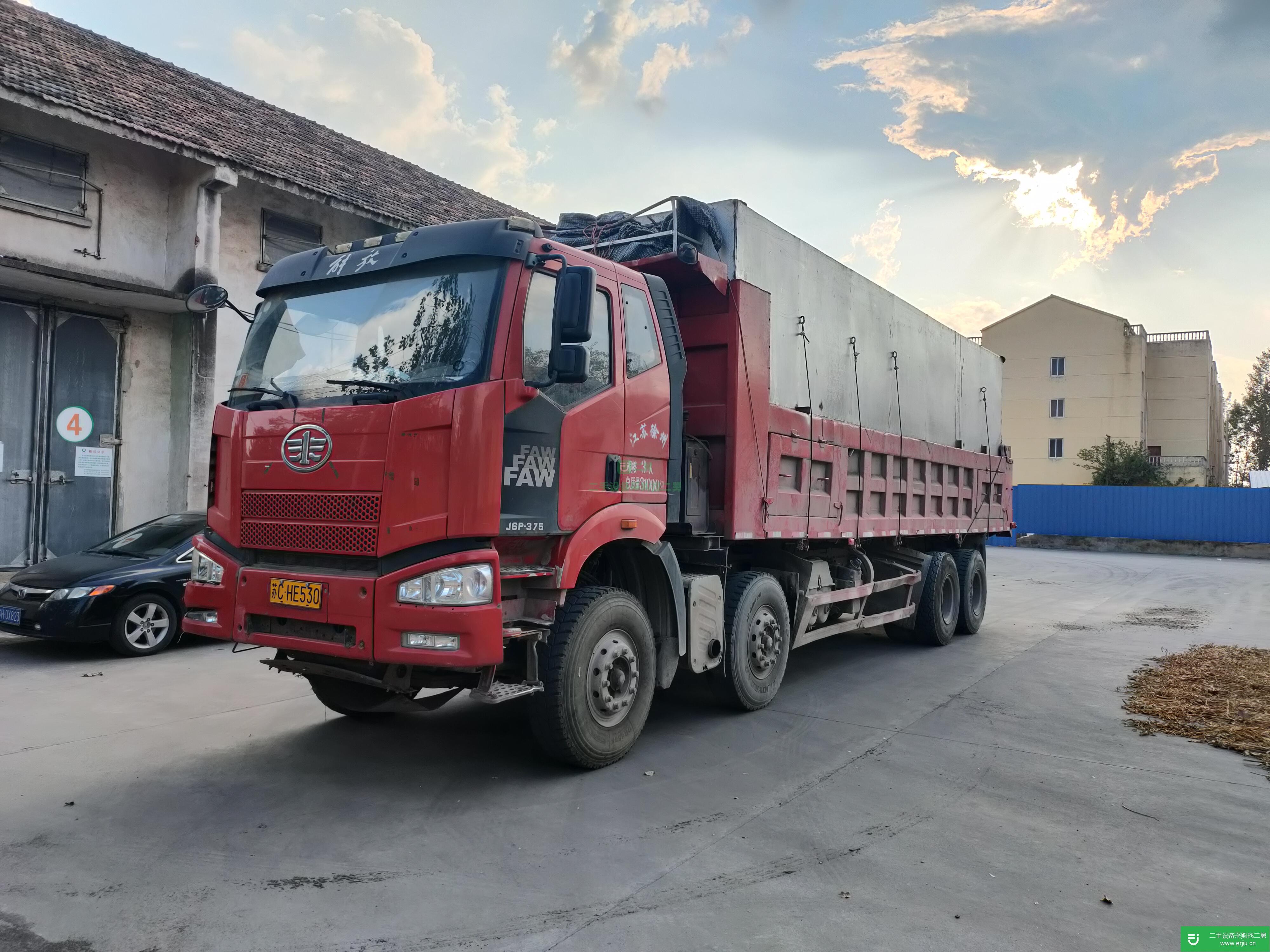江蘇出售二手一汽解放自卸車