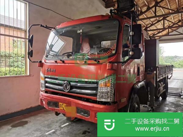 廣西出售二手東風(fēng)特商單橋隨車吊