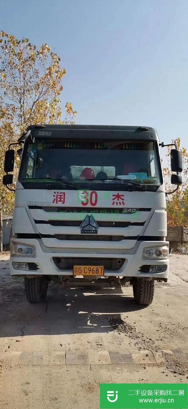 山東出售二手豪沃混凝土攪拌車國四大14方