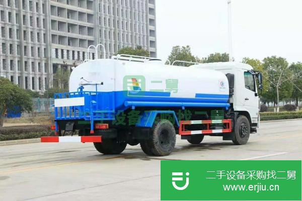 湖北出售二手國五東風12方灑水車