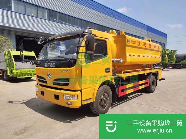 湖北出售二手東風多利卡清洗吸污車