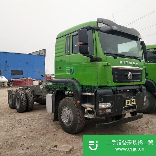 貴州出售二手汕德卡牽引車