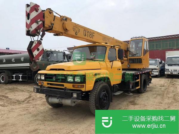 河北出售長江吊車八噸，裸車無手續