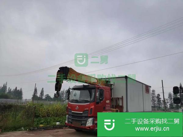 浙江出售二手程力10噸國五隨車吊