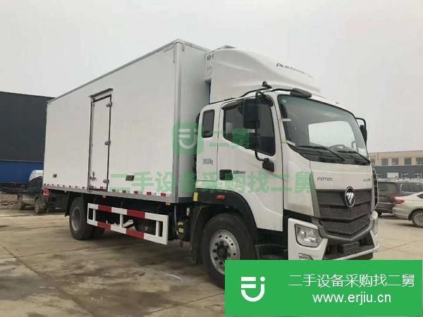 江蘇出售二手福田歐馬可S5冷藏車