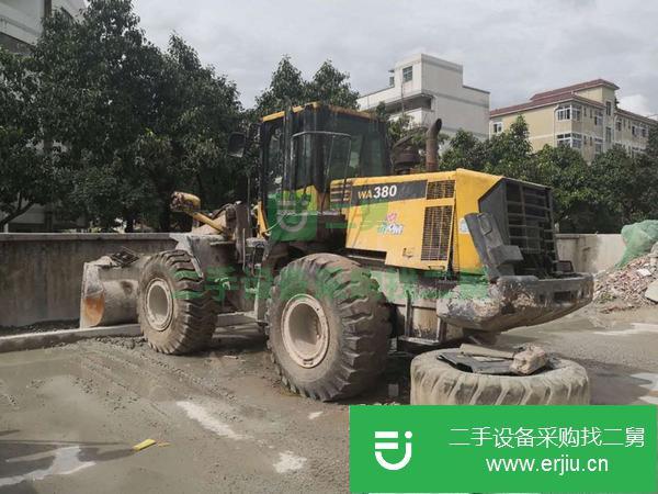 廣東出售二手小松380-6裝載機