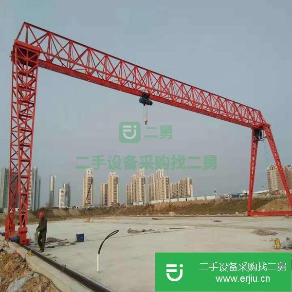 陜西出售二手20t雙主梁龍門吊