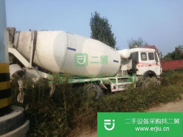 河北出售二手北方奔馳大12方攪拌車