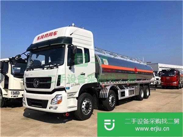 湖北出售二手前四后八東風天龍油罐車