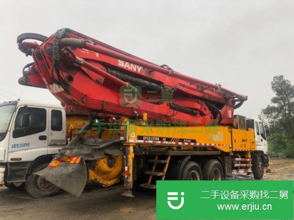 江蘇出售二手三一46米泵車