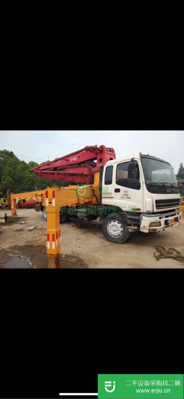 上海出售二手三一37米泵車