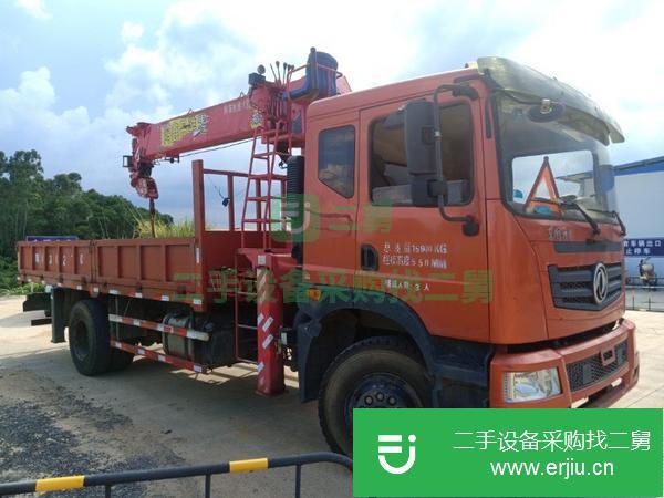 湖南出售二手古河8噸5節臂隨車吊