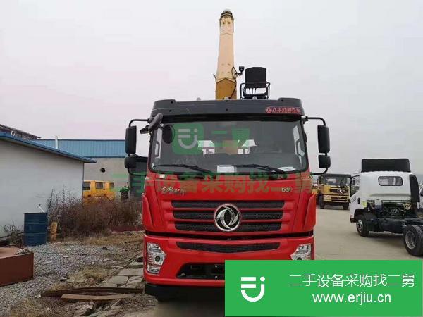 陜西出售二手東風12噸隨車吊