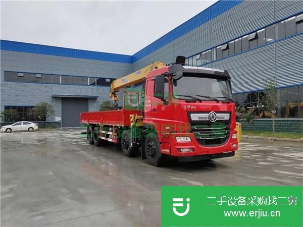 湖北出售二手徐工14噸雙聯(lián)泵隨車吊