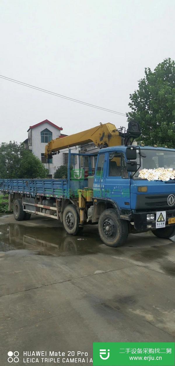 湖北出售二手10噸隨車吊