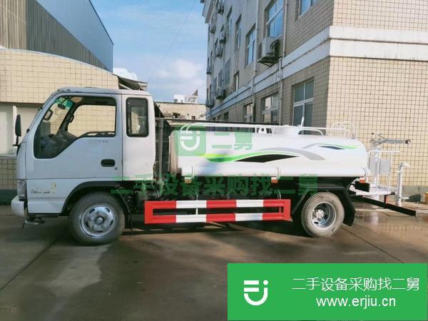 陜西出售二手3噸灑水車