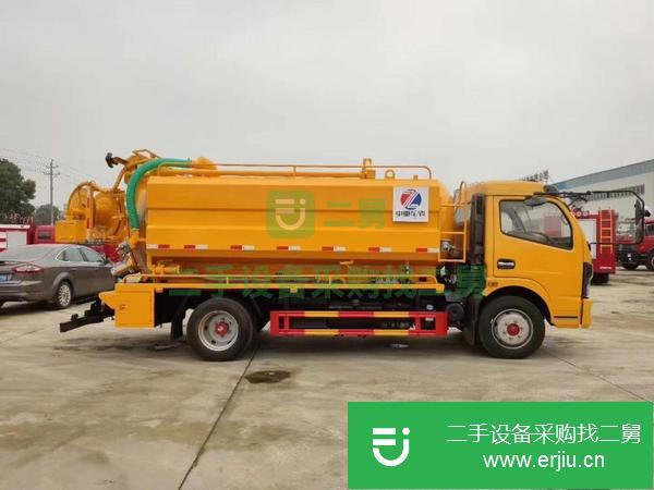 湖南出售二手東風8方清洗吸污車