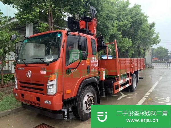 湖北出售四噸折疊臂吊車