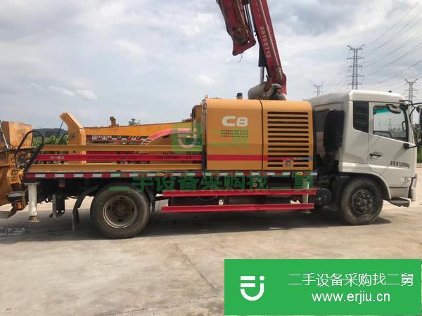 河北出售二手三一車載泵，國五排放，精品車況
