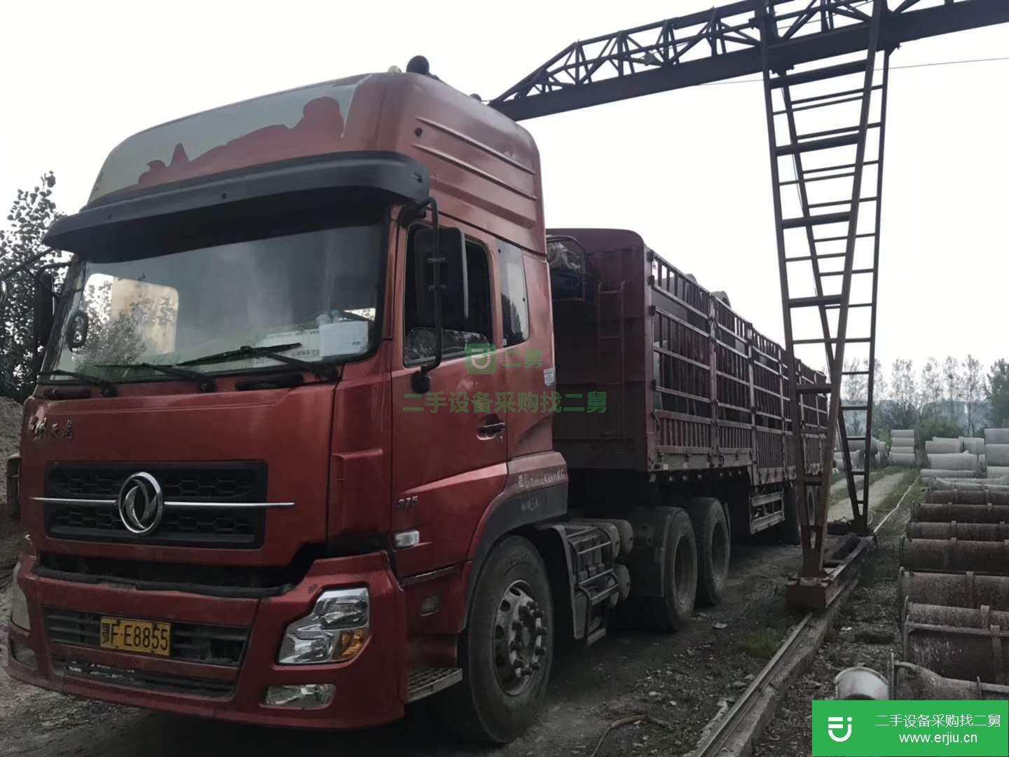 湖北出售二手東風半掛車