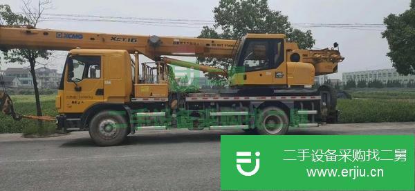 江蘇出售二手徐工12噸國五汽車吊