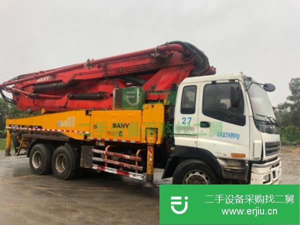 江蘇出售二手三一46米泵車