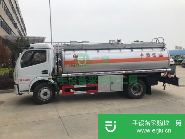 山東出售二手東風多利卡5噸油罐車