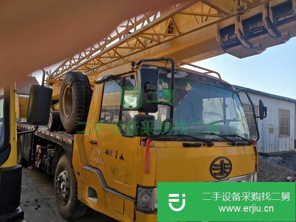 山東出售二手25噸吊車五節臂