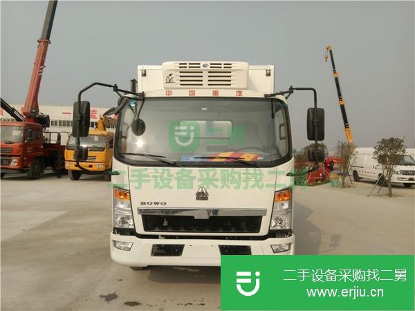 吉林出售二手重汽豪沃冷藏車