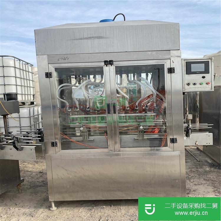 山東出售二手全自動醬料灌裝機