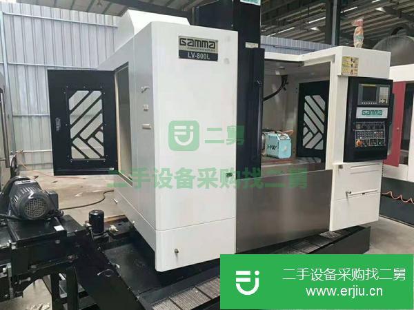 黑龍江出售二手臺灣珈瑪LV800L立式加工中心