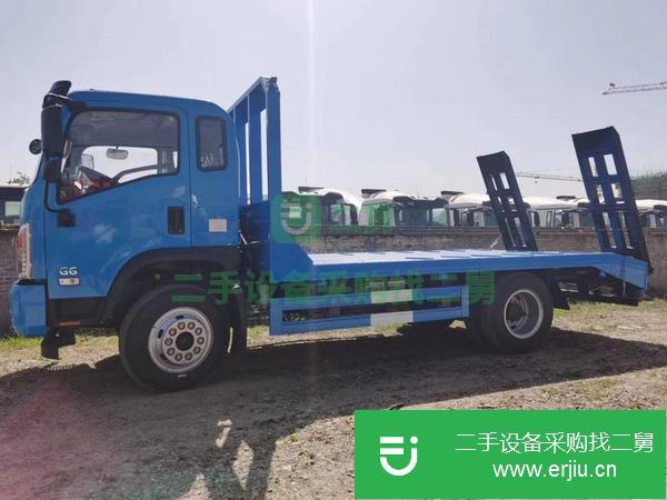 青海出售二手大運G6單橋平板運輸車
