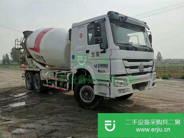 湖南出售二手大12方豪沃攪拌車