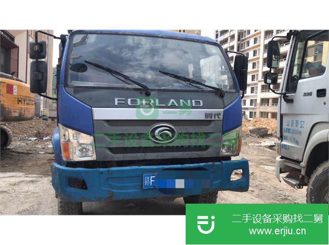 浙江出售二手福田歐曼輕型自卸車