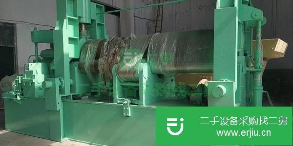 湖北出售二手標W11S-40*3000液壓數顯全自動卷板機