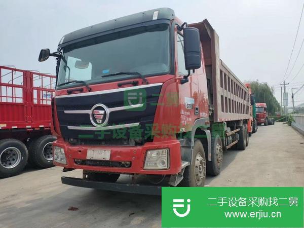 山東出售二手前四后八歐曼自卸車
