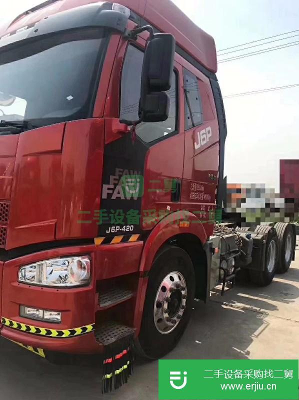 河南出售二手一汽解放J6P牽引車(chē)